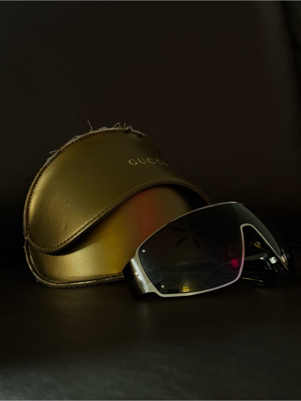 2000s Vintage Gucci Sunglasses GG 1851/S With Gucci Case